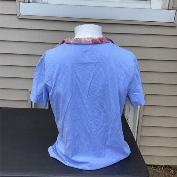 cowgirl argyle boho cozy grandpa dad Men’s polo shirt large report collection - Picture 2 of 5